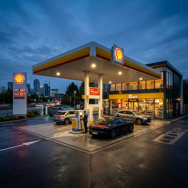 Shell Station Detail